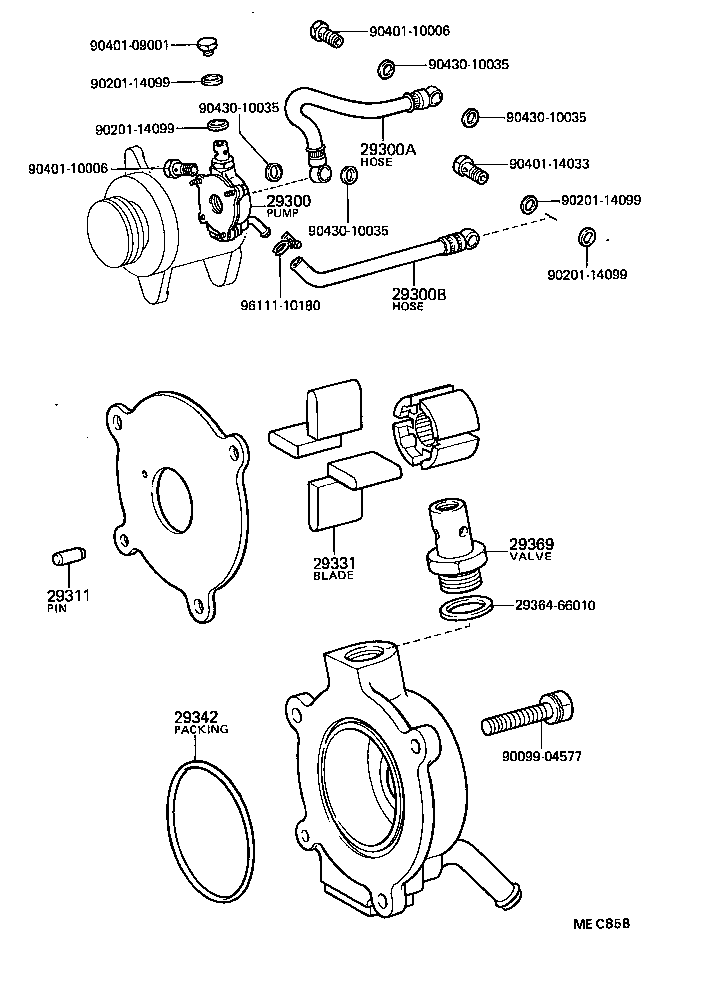 29300-56030 PUMP ASSY, VACUUM product image