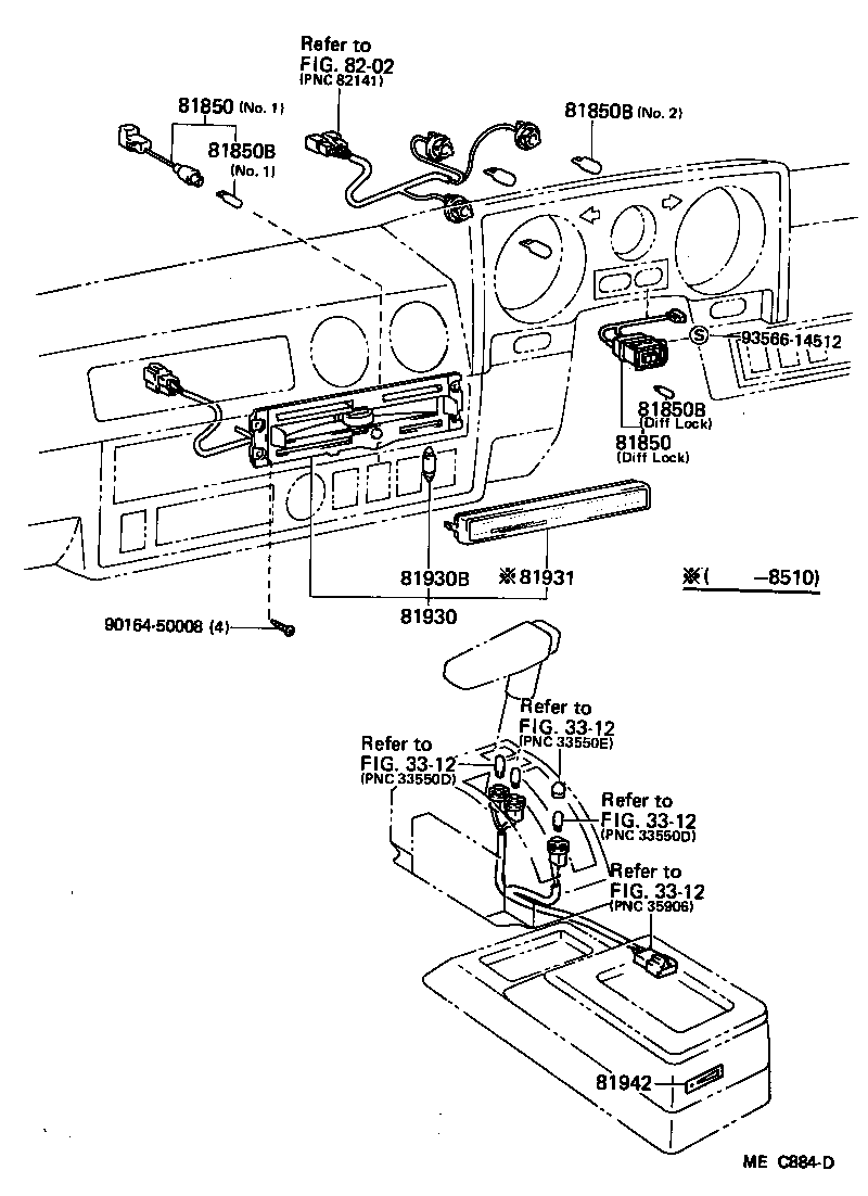 81850-90A07 LAMP ASSY, INDICATOR product image