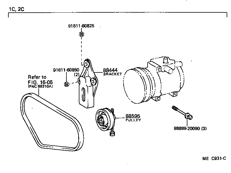 88320-22110 COMPRESSOR ASSY, COOLER product image