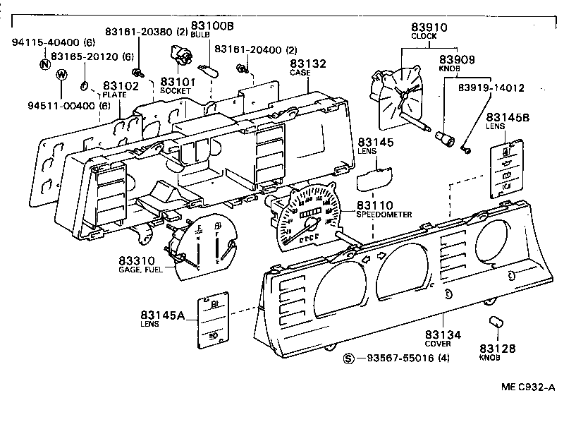 90412-04029 UNION OR WAY, ED MONITOR GAGE product image