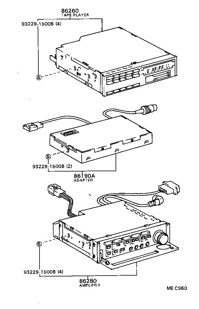 86170-87002 SWITCH AND VOLUME ASSY, RADIO product image