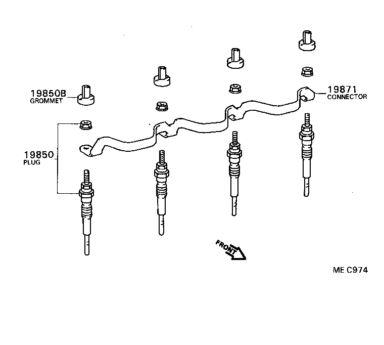 19590-62050 CORD, COIL RESISTIVE product image