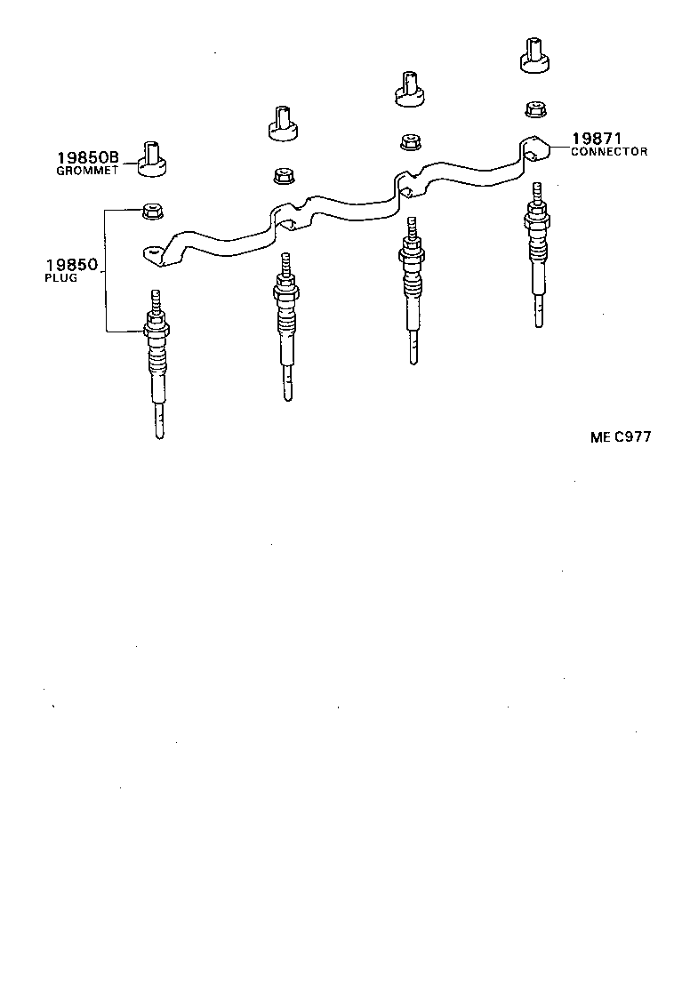 19941-46020 RING, RUBBER SPARK PLUG RESISTIVE CORD product image