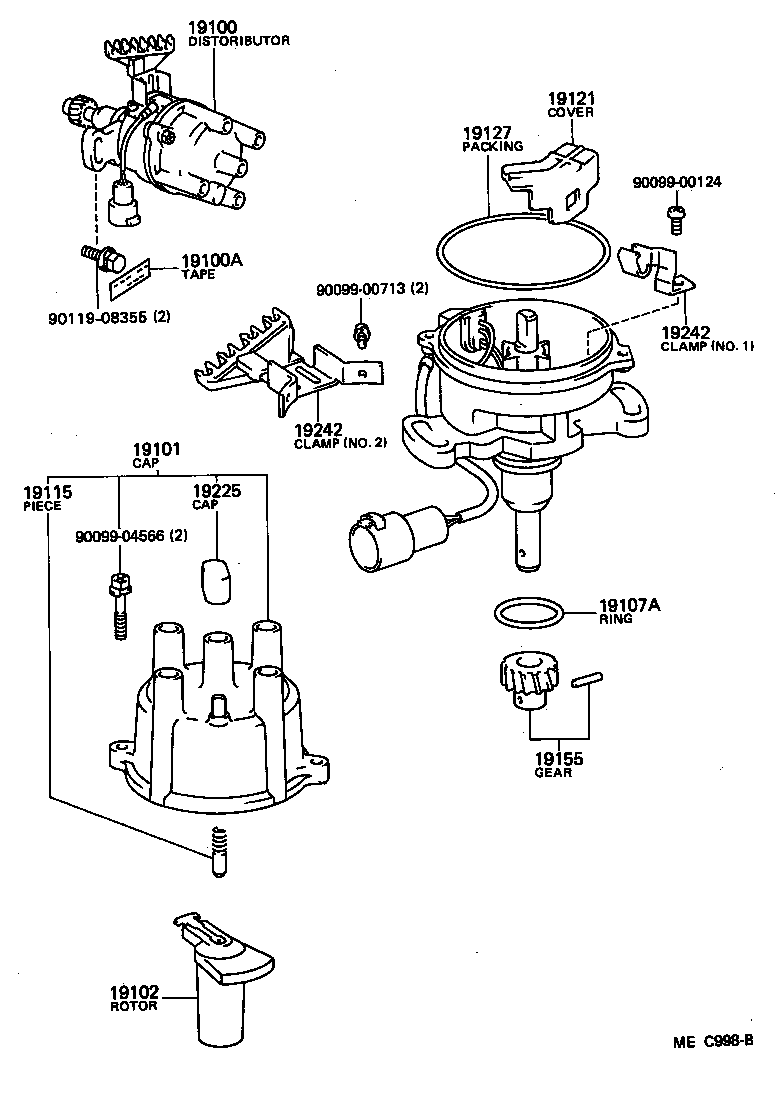 19127-52050 PACKING, DUST PROOF product image