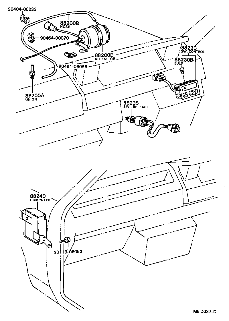 88240-12031 COMPUTER ASSY, CRUISE CONTROL product image