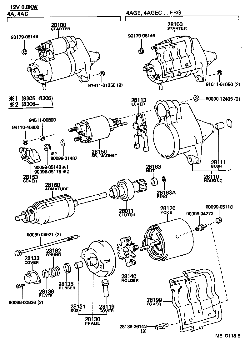 28110-15031 HOUSING ASSY, STARTER DRIVE product image