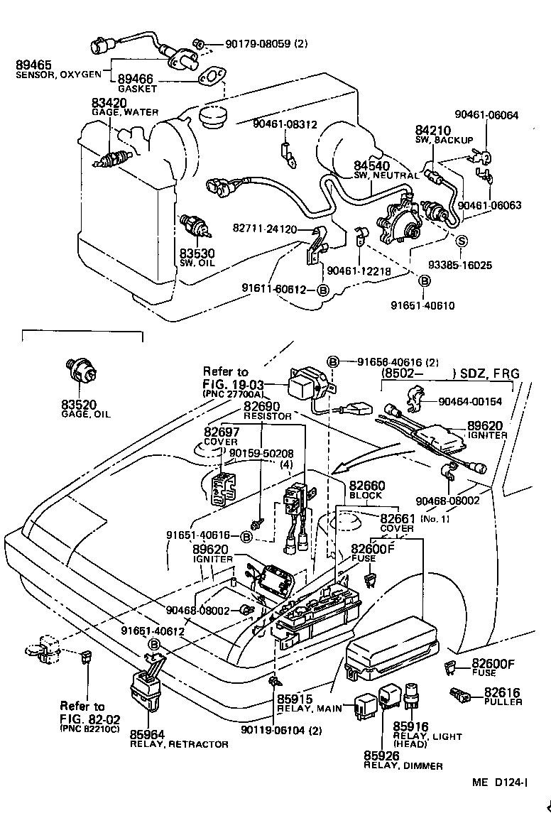 83320-19715 GAGE ASSY, FUEL SENDER product image