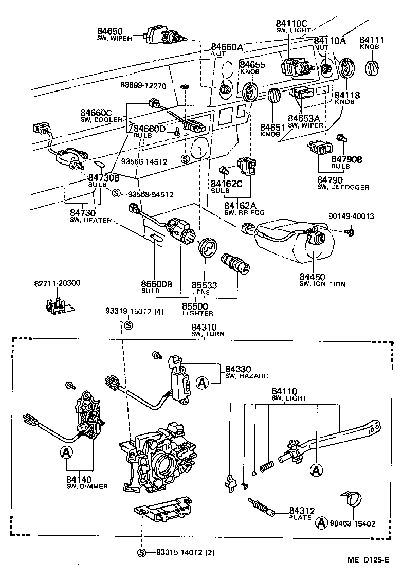 83320-19715 GAGE ASSY, FUEL SENDER product image
