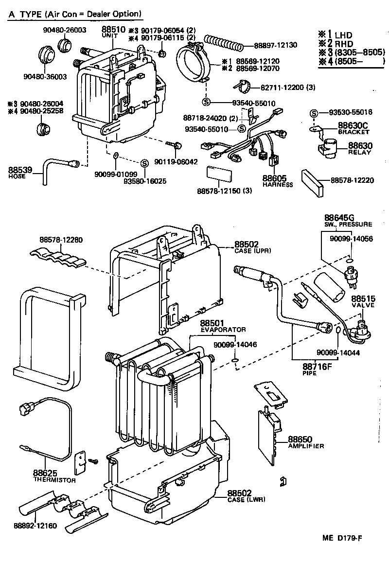 88510-12430 UNIT ASSY, COOLER product image