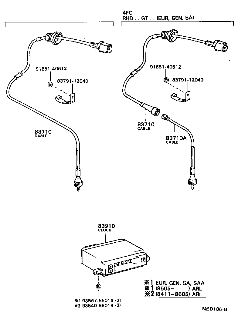 90414-04005 UNION OR WAY, ED MONITOR GAGE product image