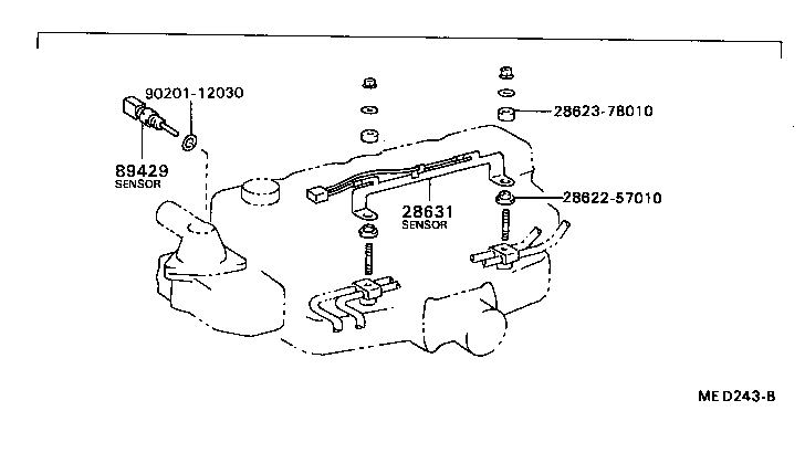83320-59016 GAGE ASSY, FUEL SENDER product image