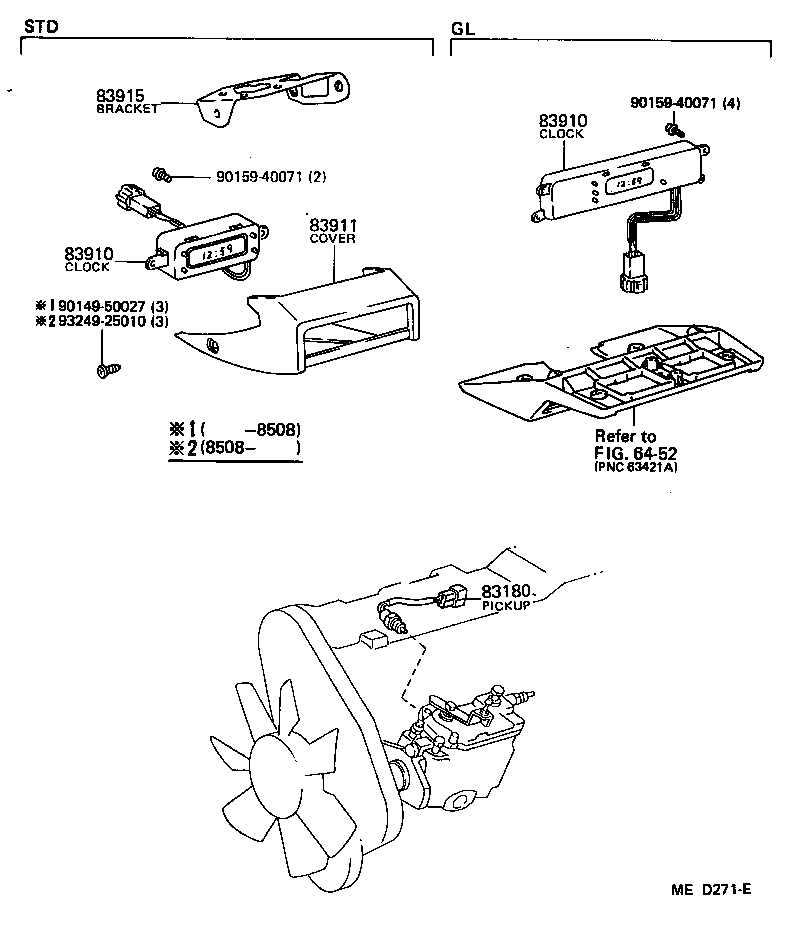 83110-95J27 SPEEDOMETER ASSY product image