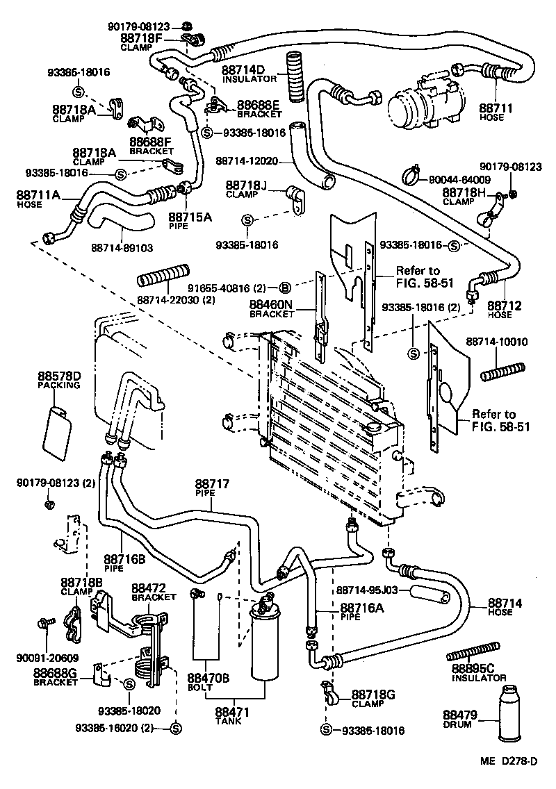 88461-95J07 CORE, COOLER CONDENSER product image