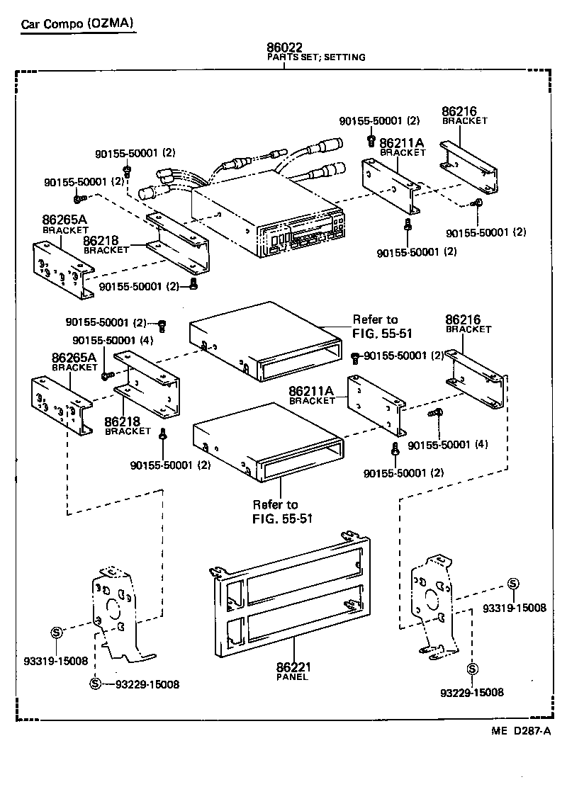 86202-95J03 WIRE, STEREO COMPONENT, NO.1 product image