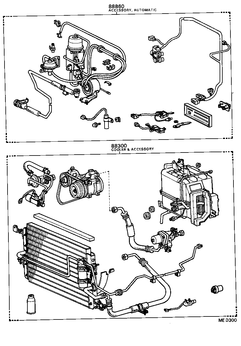88300-22591 COOLER & ACCESSORY ASSY product image
