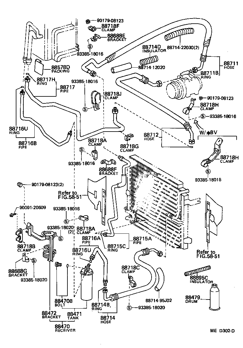 88688-95J14 BRACKET, COOLER CONDENSER, NO.1 product image