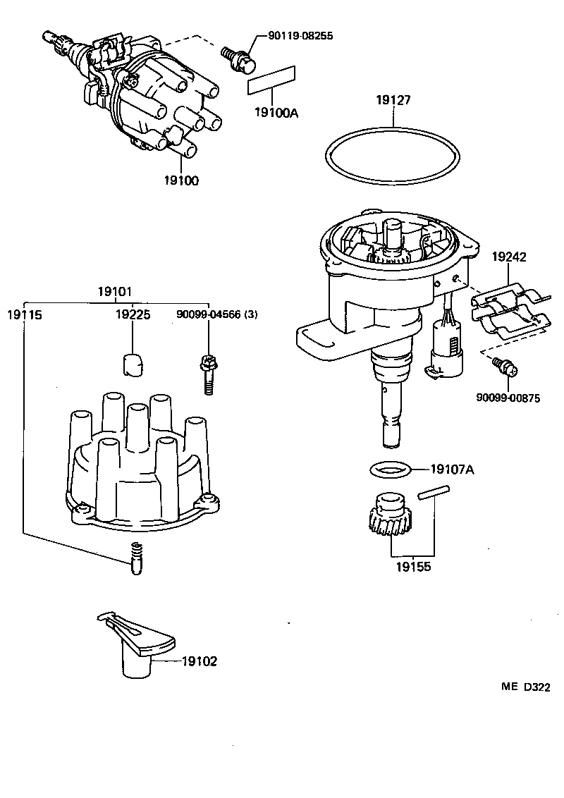 19127-52050 PACKING, DUST PROOF product image