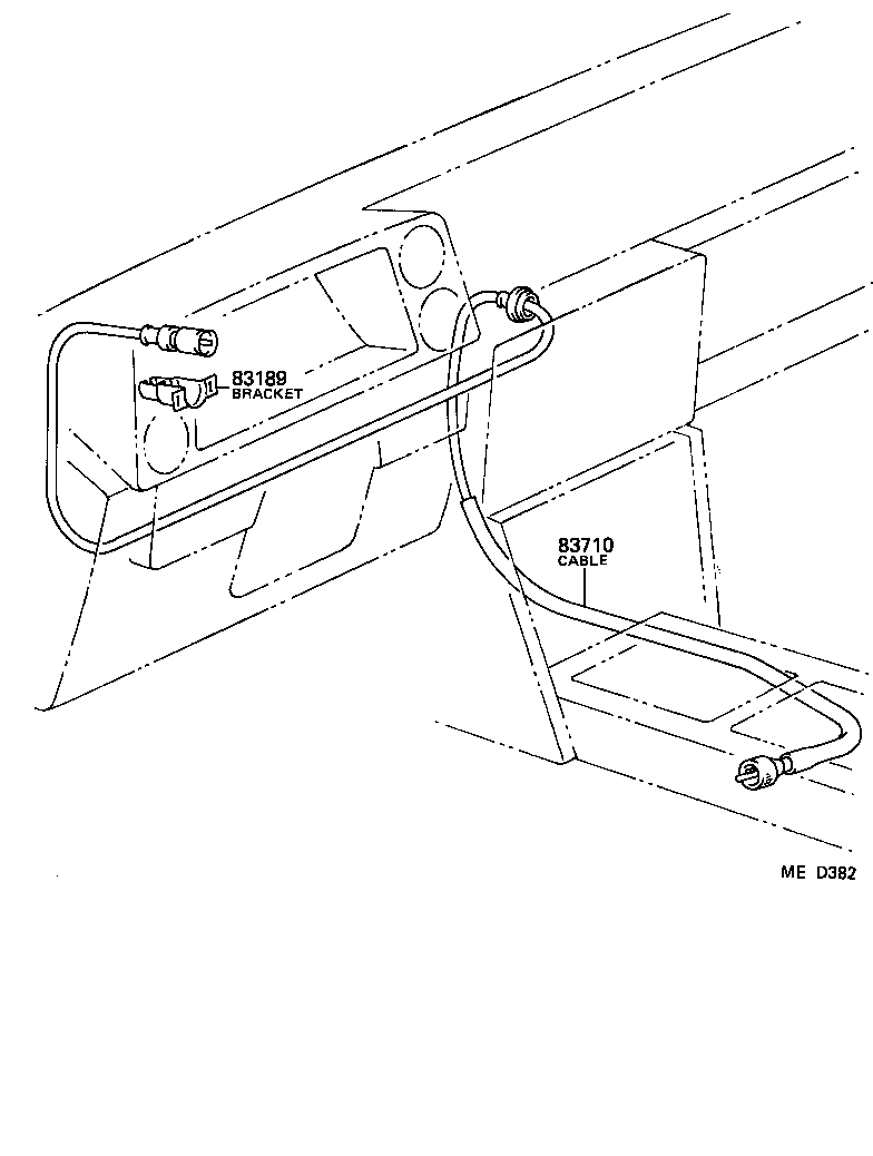 83243-12690 GAGE ASSY, FUEL RECEIVER product image