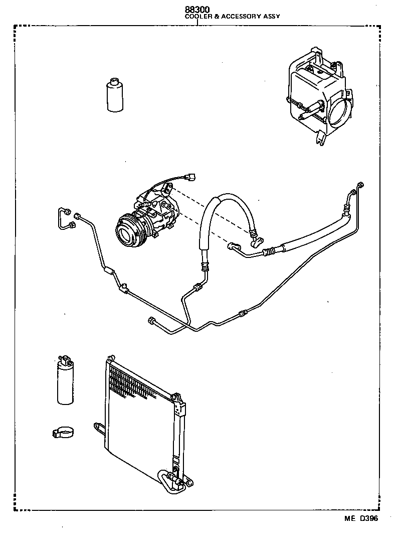 88300-1E341 COOLER & ACCESSORY ASSY product image
