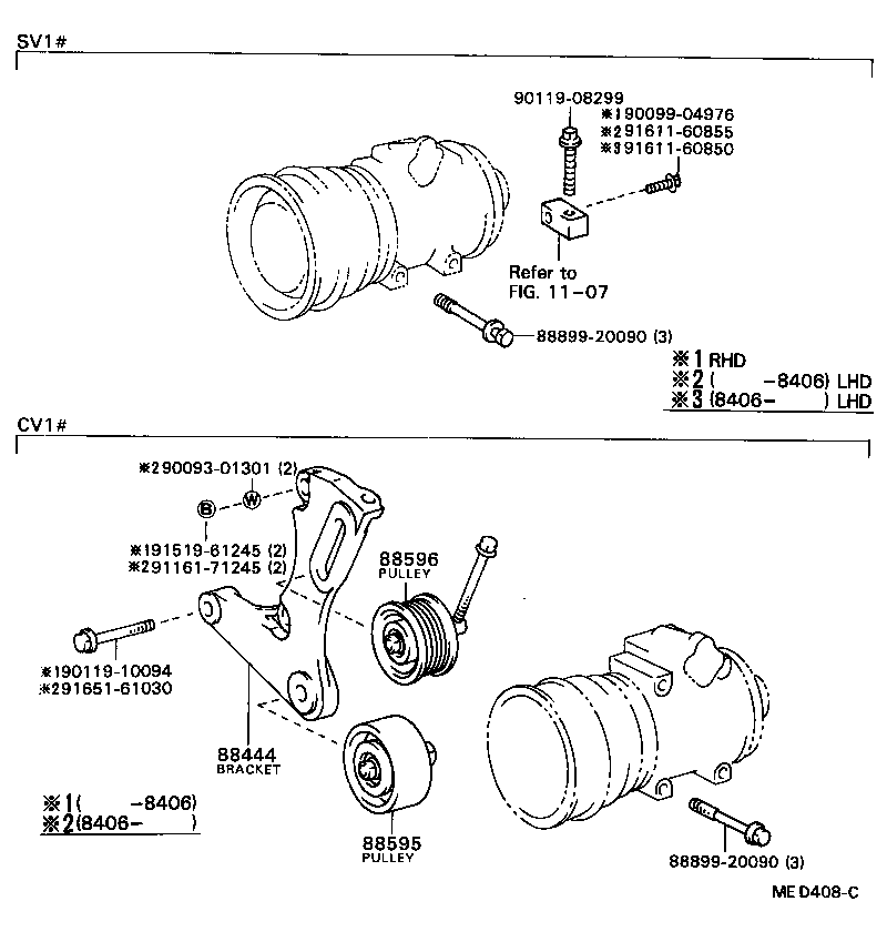88320-32030 COMPRESSOR ASSY, COOLER product image