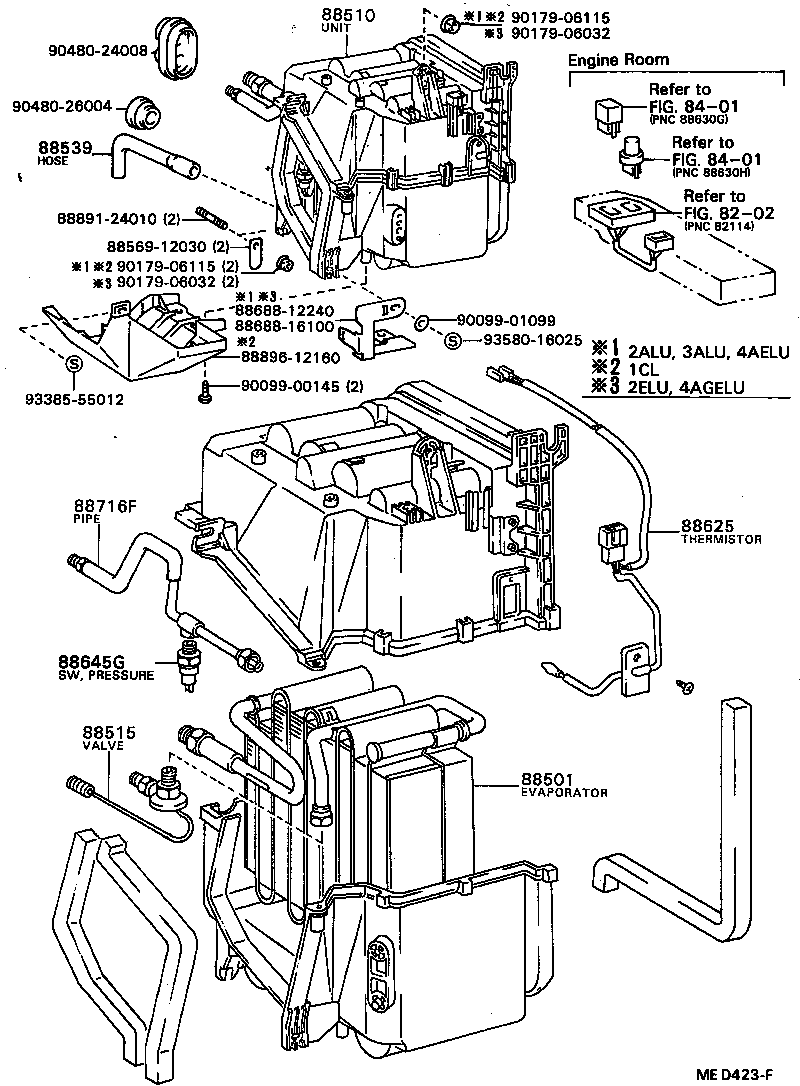 88605-12781 HARNESS SUB-ASSY, COOLER WIRING, NO.1 product image