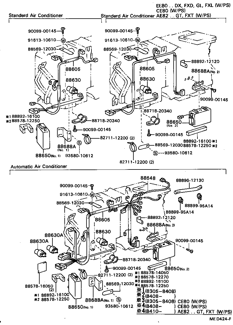 88605-12781 HARNESS SUB-ASSY, COOLER WIRING, NO.1 product image