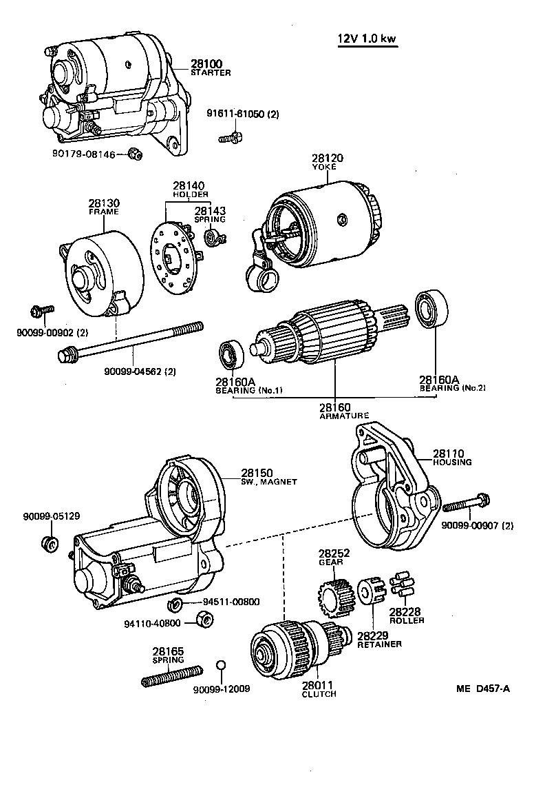 28110-45050 HOUSING ASSY, STARTER DRIVE product image