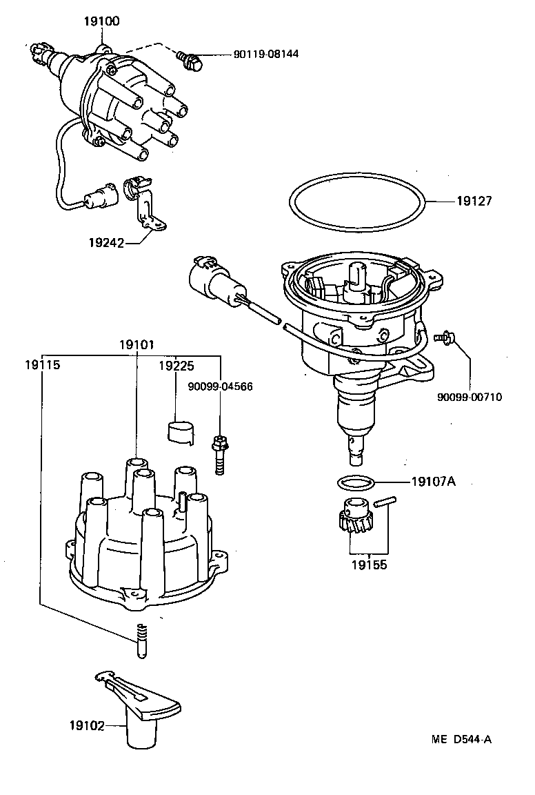 19127-45190 PACKING, DUST PROOF product image