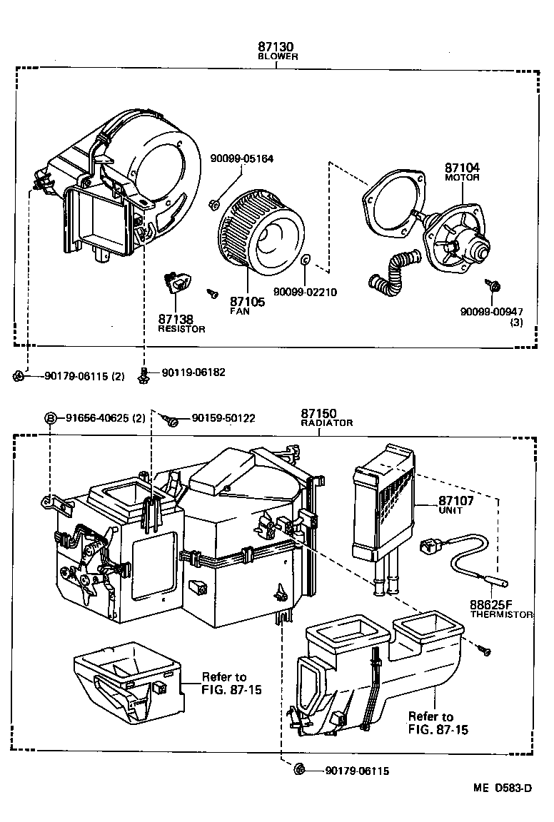 Toyota 55074-87005 COVER, HEATER