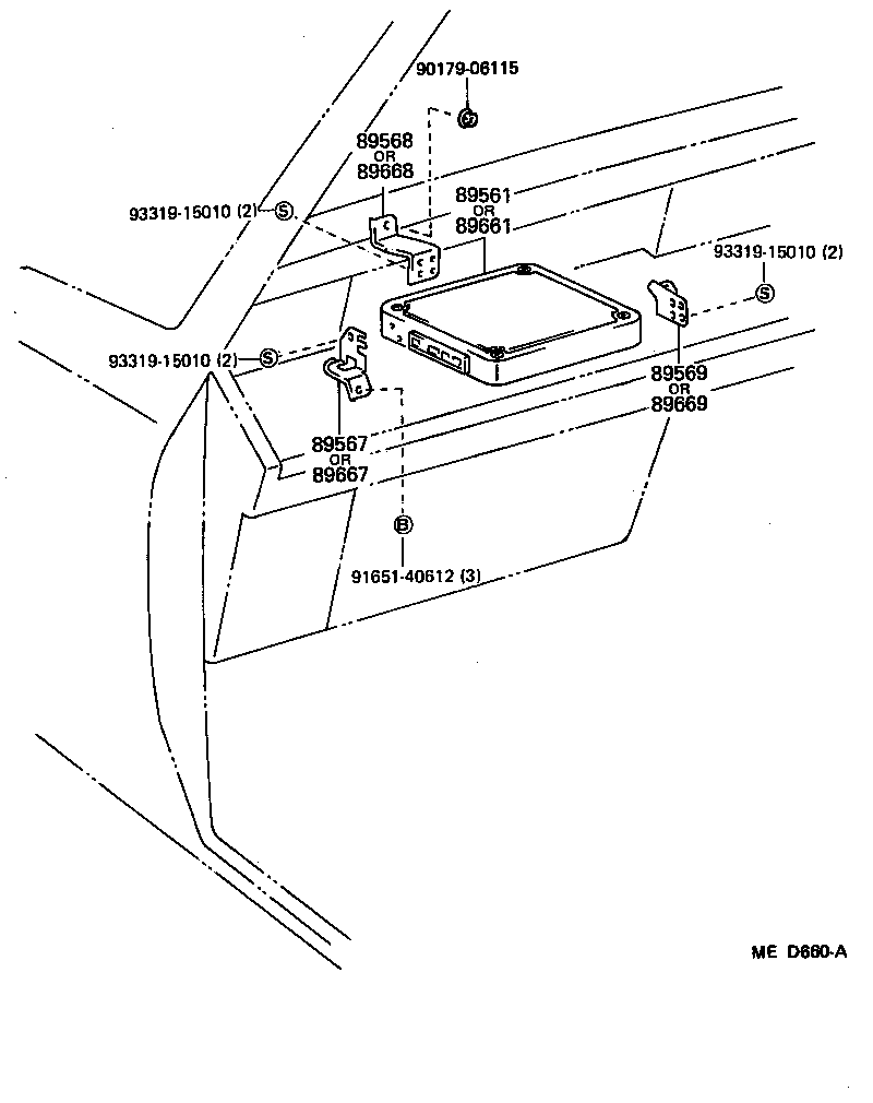 89421-30050 SENSOR ASSY, VACUUM (FOR E.F.I.) product image