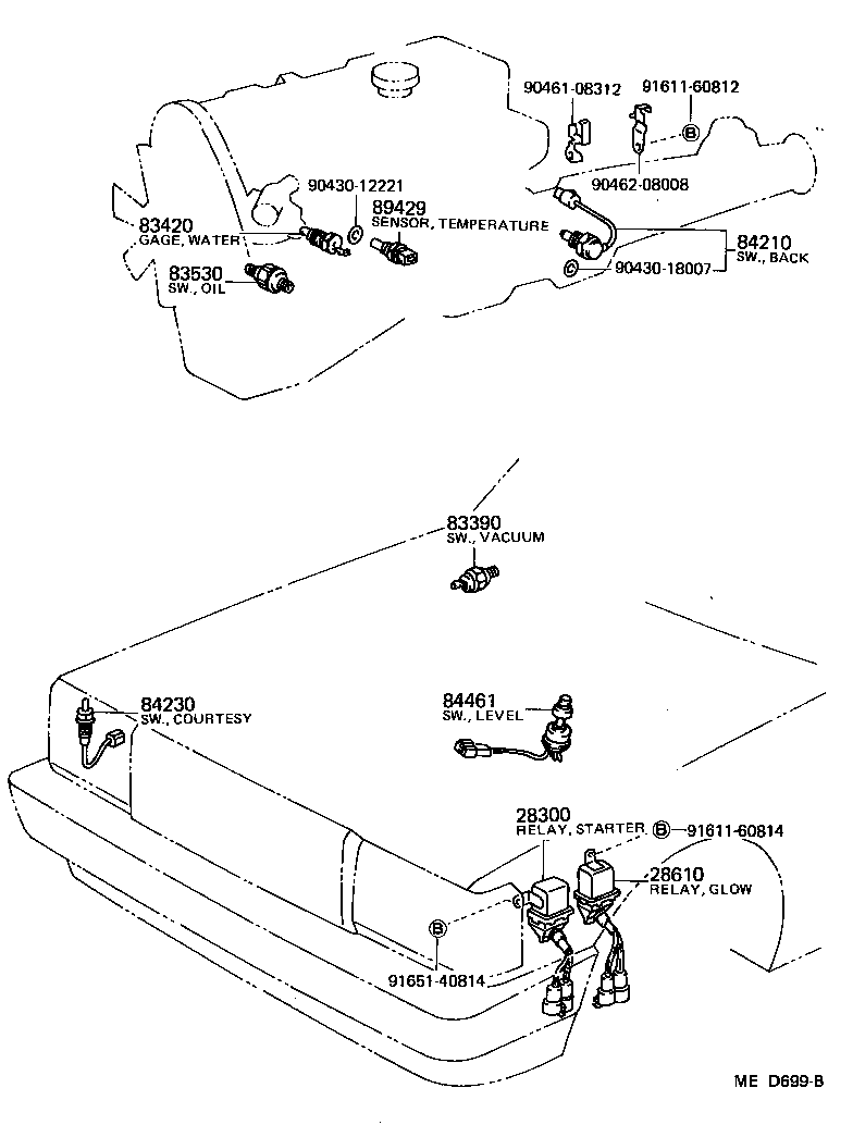 83320-39615 GAGE ASSY, FUEL SENDER product image