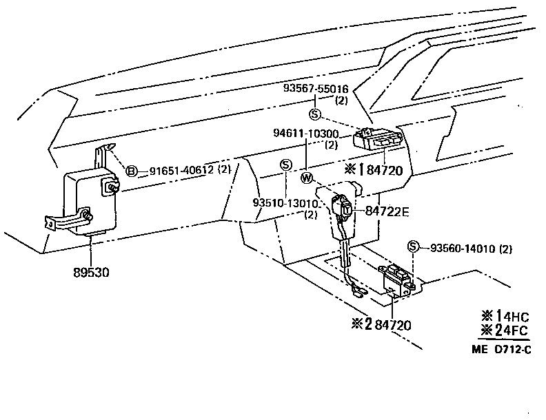 89530-30150 COMPUTER ASSY, TRANSMISSION CONTROL product image