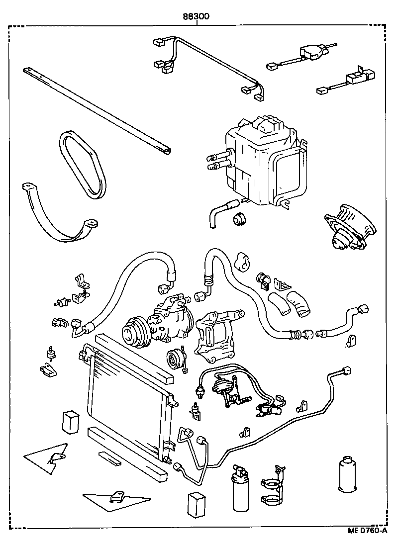 88300-89180 COOLER & ACCESSORY ASSY product image