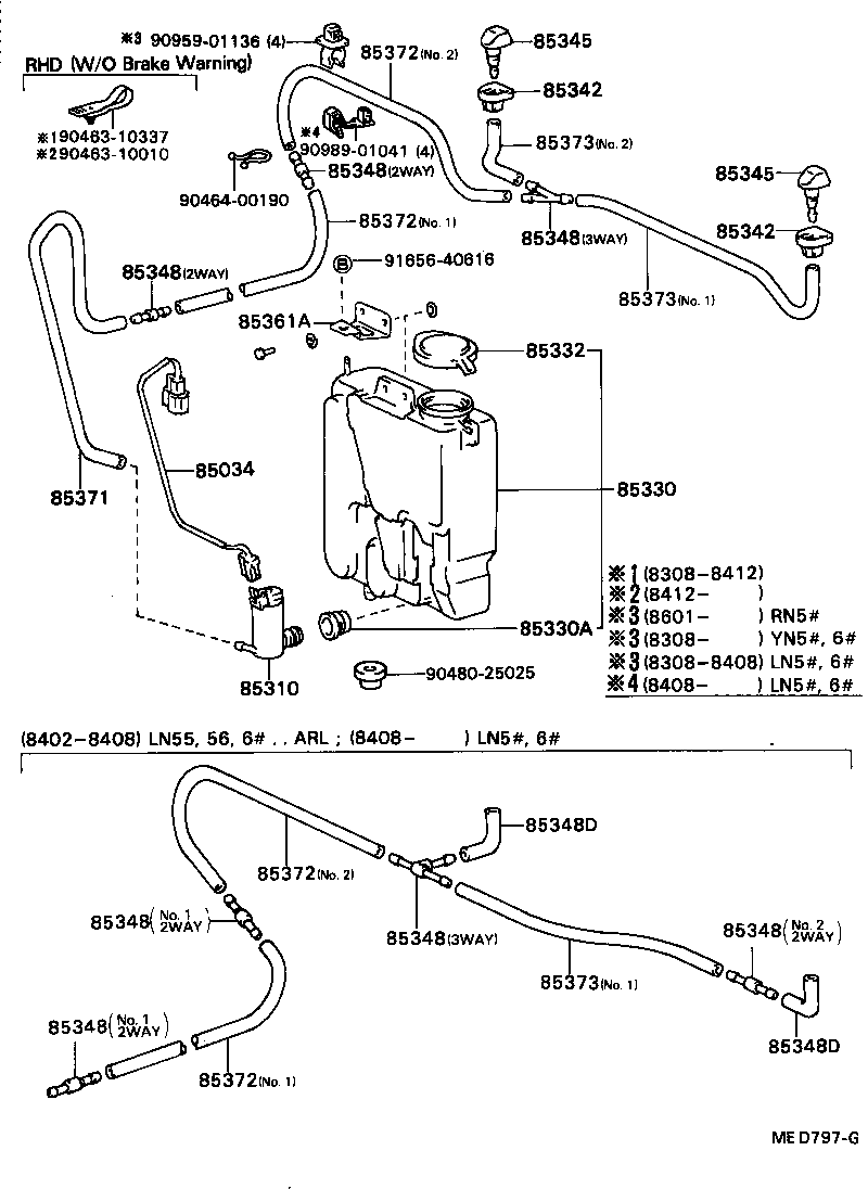 85034-89101 WIRE, WASHER product image