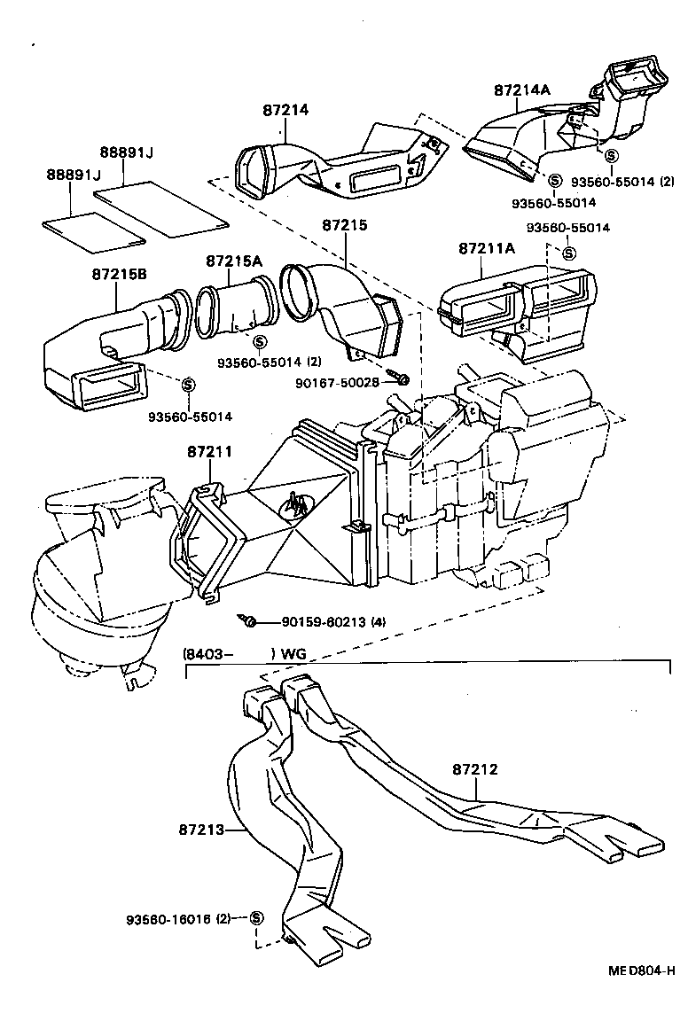 55910-89132 CONTROL ASSY, HEATER OR BOOST VENTILATOR product image