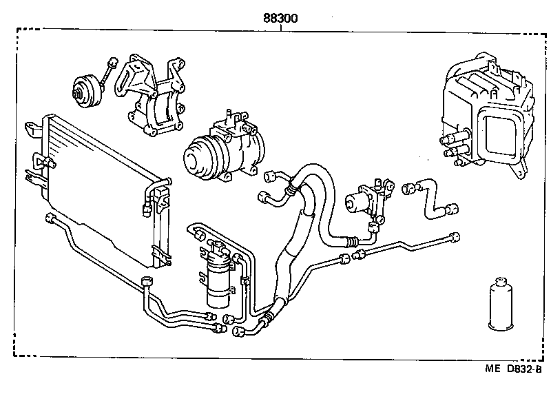 88300-3F420 COOLER & ACCESSORY ASSY product image