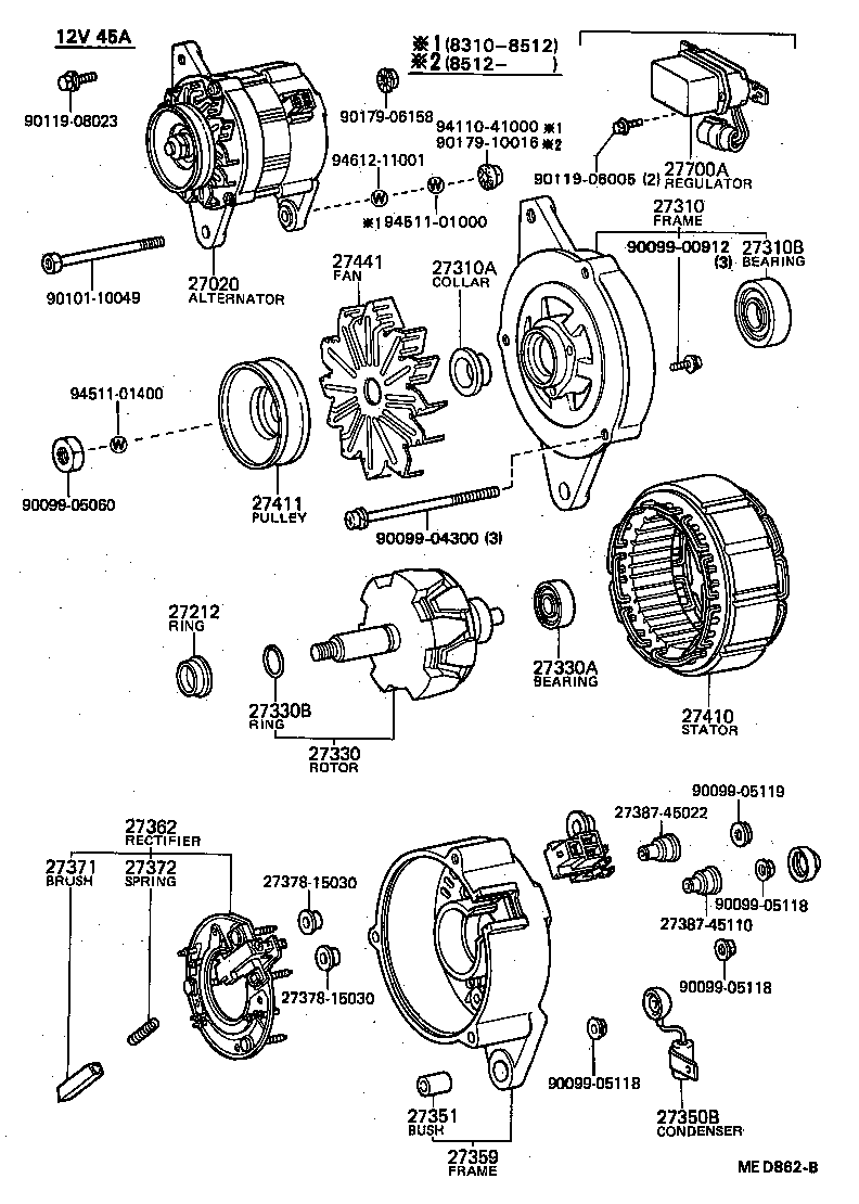 27388-64030 COVER, FRAME BRUSH product image