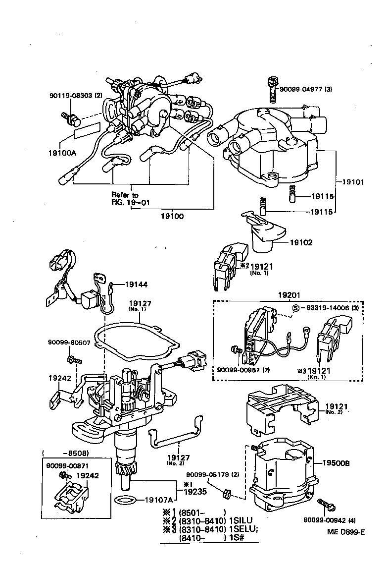 19144-63021 LEAD, DISTRIBUTOR BREAKER product image