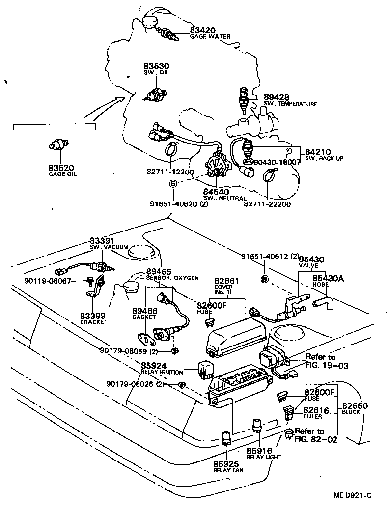 83320-80049 GAGE ASSY, FUEL SENDER product image