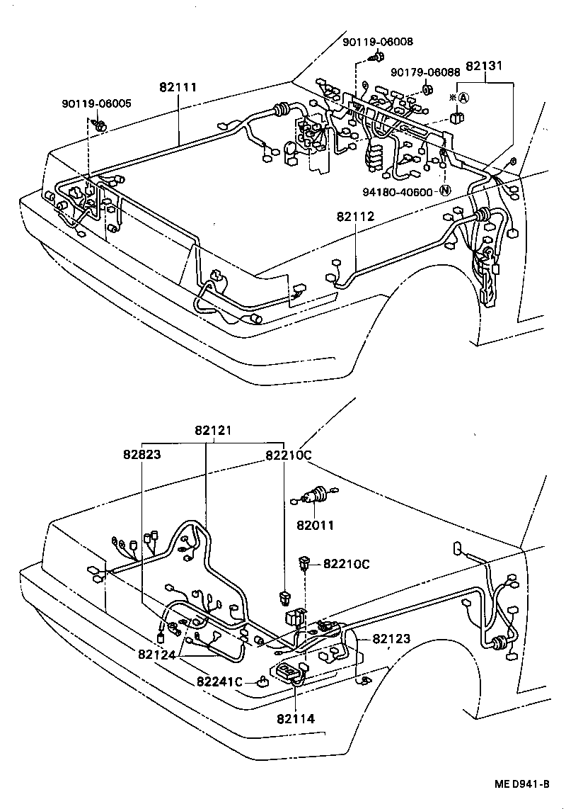 82817-20300 PROTECTOR, WIRING HARNESS, NO.1 product image