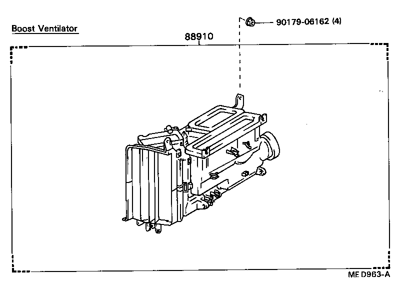87286-20050 CABLE SUB-ASSY, AIR INLET DAMPER CONTROL product image