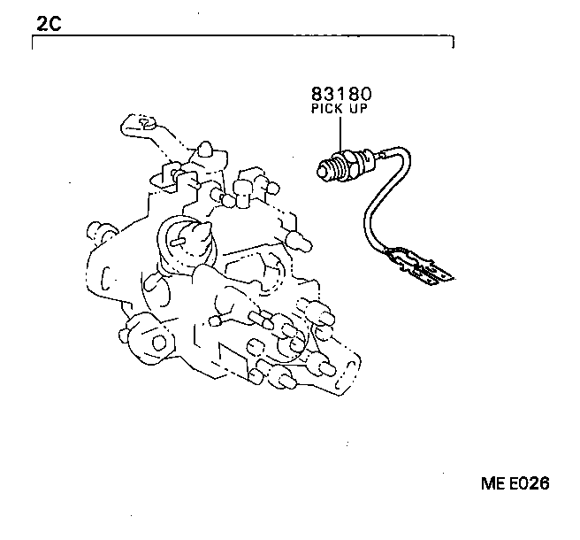 83180-28010 DETECTOR ASSY, REVOLUTION product image