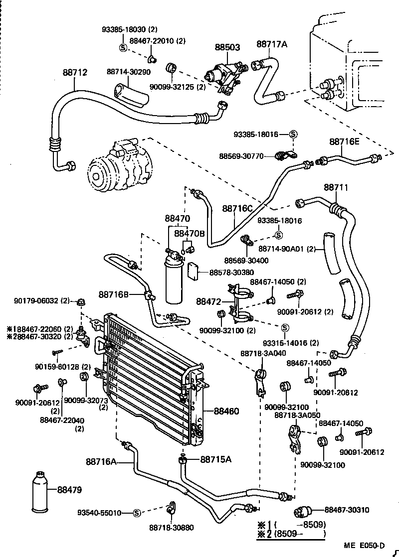 88503-30410 REGULATOR ASSY, PRESSURE product image