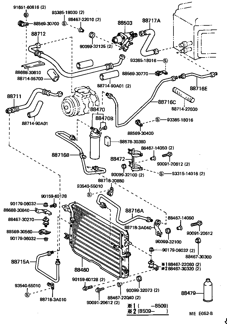 88503-30410 REGULATOR ASSY, PRESSURE product image
