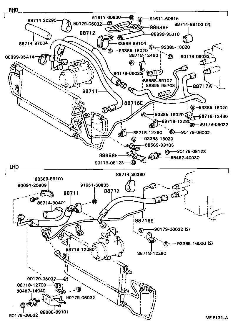 88460-35130 CONDENSER ASSY, COOLER product image