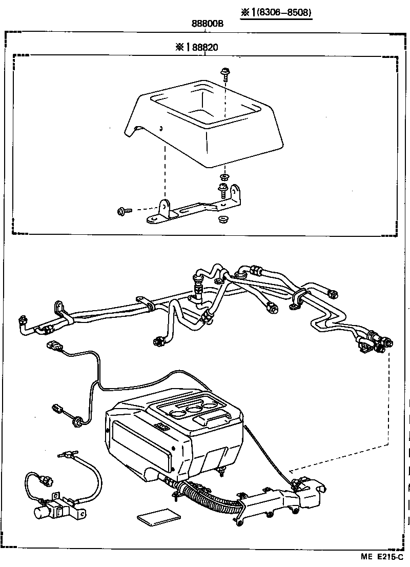 88300-90C02 COOLER & ACCESSORY ASSY product image