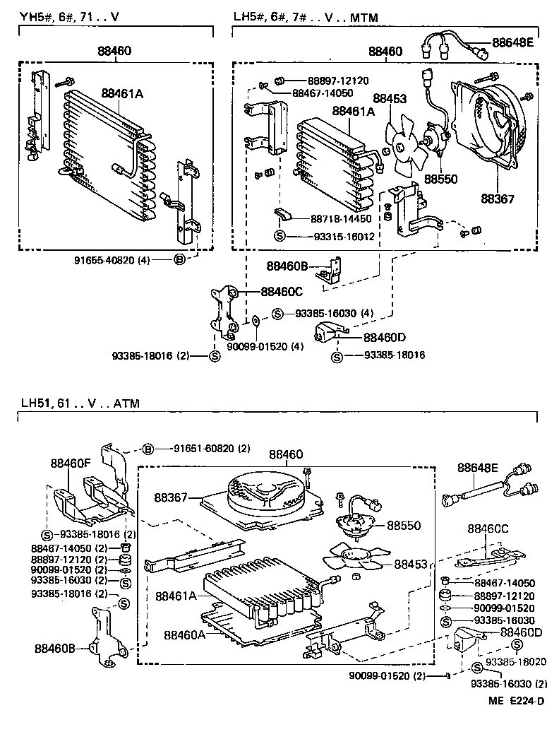 88461-95J07 CORE, COOLER CONDENSER product image