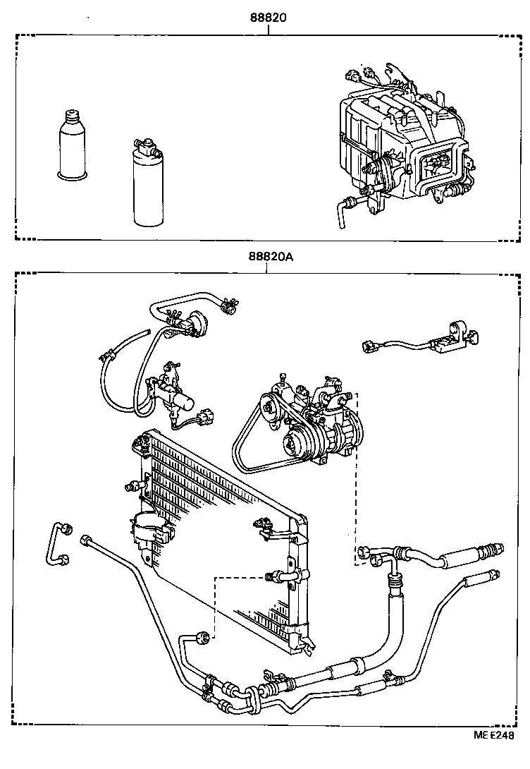 88300-24022 COOLER & ACCESSORY ASSY product image