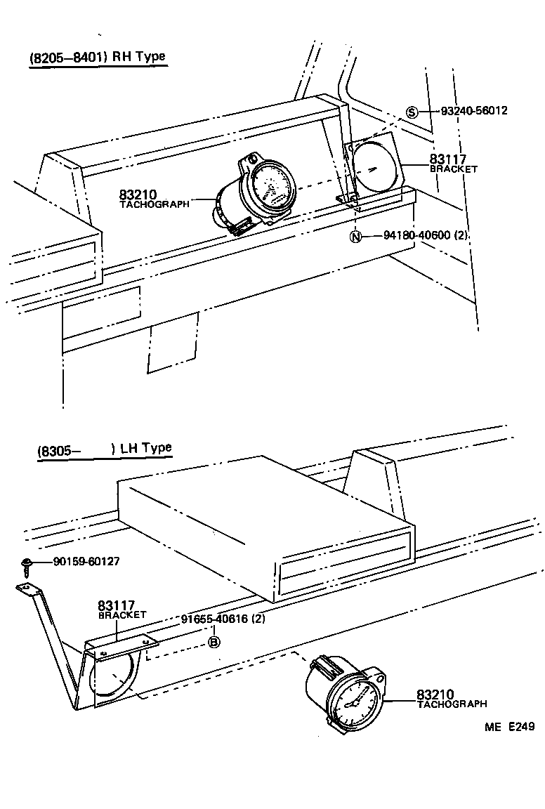 83731-90D02 CABLE ASSY, SPEEDOMETER DRIVE, NO.1 product image