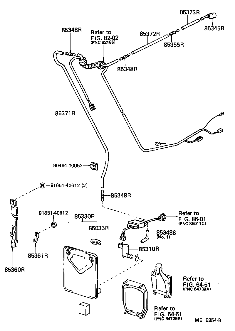 85307-95J00 BRACKET ASSY, REAR WASHER product image